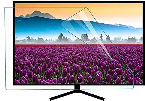 ZLSD 42 Pouces LED TV Écran Protecteur, Anti-lumière Bleue Film Souple Mat Antireflet, Blessure Anti-Rayures, Pas De Bulle, pour TV HD LCD, LED, OLED Et QLED 4k,Matte-42inch(917x516MM)