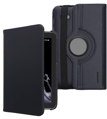 kwmobile Schutzhülle kompatibel mit Samsung Galaxy Tab 2 7.0 P3110 / P3100 - Hülle 360° Tablet Cover Case Dunkelblau