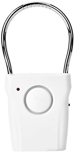 Alarme de porte portable, 120 dB alarme de poignée tactile antivol capteur de vibration alarme de porte lors de l'ouverture pour les enfants, les tout-petits, les personnes âgées, l'hôtel, les voyages