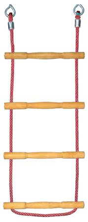 Huck Seiltechnik Strickleiter Herkules-Tau mit Holzsprossen