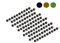 NEU AMZfishing® 100x Gummiperlen Angeln 5mm in DREI Farben | Karpfenangeln | Stopper Perlen Gummi | Angelzubehör | Gummistopper | Gummi Stopper | Stopperperlen | Angelzubehör Perlen | Gummikugeln