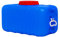 BNALU Tanica per Acqua Blu 25L/50L/75L/110L/155L Serbatoio di Acqua All'aperto con Contenitore di Stoccaggio dell'Acqua di Plastica di Spessore Rubinetto Contenitore Portatile di Stoccaggio(Size:50L)