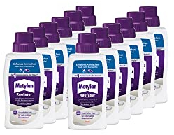 Metylan Raufaser Fertigkleister Konzentrat, Tapetenkleister für Raufasertapete, starker & schnell mischbarer Kleister zur sofortigen Verwendung, 12x500g