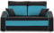Sofini Sofa Hewlet mit Schlaffunktion! Best Schlafsofa! 2- Sitzer Sofa! Polstermöbel mit stauraum. Schlafsofa mit schlaffunktion und Bettkasten. Kleines Sofa! (MIKRO 15 + MIKRO 18)