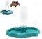 Distributeur d'eau pour Reptile-Distributeur Reptiles 2 en 1 - Automatisée - Convient pour Tortues, Geckos