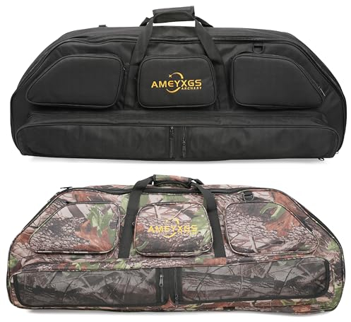 Compound Bogen Tasche Outdoor Bogenschießen Jagd Tasche Soft Bow Case Portable Einstellbare Bogen Tasche (schwarz)