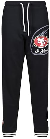 Recovered San Francisco 49ers Go Niners NFL Sweatpants Schwarz - L