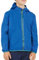 PERLETTI Veste Imperméable Enfant 6 7 8 9 10 11 Ans - Veste Blouson de Pluie Fille Fillette Garçon avec Détails Réfléchissants - Manteau Coupe Vent Rose Bleu de Sport Outdoor (8/9 Ans, Bleu)
