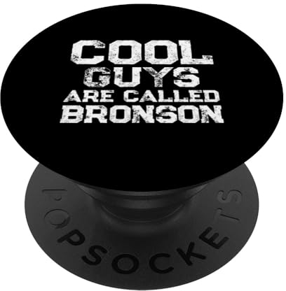Cool guys are called Bronson PopSockets mit austauschbarem PopGrip