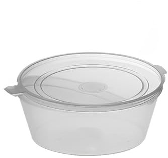 Générique 1000 Pots à Sauce en Plastique PP 30 ml avec Couvercle à Charnière – Idéal pour Ketchup, Mayonnaise, Condiments et Sauces à Emporter
