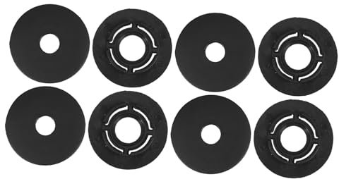 TOKIDNY Fußmattenbefestigungen 4 Stück Aus Langlebigem Abs Material rutschfeste Mattenclips Für Auto Fußmatten Sichere Fixierung Gegen Verrutschen Während Fahrt