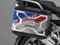 Set mit 3 Grafik-Aufklebern für Koffer Vario 2. Modell für Motorrad BMW GS R 1250 rechte Seite links und Heckkoffer Free Bubble Vinyl