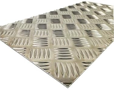 Aluminium Tread Plate 2mm Thick Sheet - (Different Size Available) (500 x 1000mm)