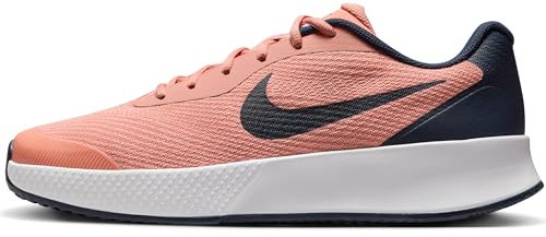 Nike Men Nikecourt Lite 3 Clay Court Tennisschuh (Herren) Tennis Shoe, Apricot Agate Obsidian White, 10 UK