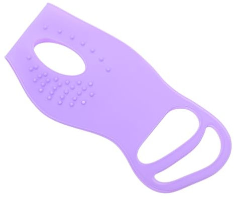 Beaupretty Maschera per Occhi Silicone con Massaggiante Patch Occhi Design Doppio per Donne e Notte