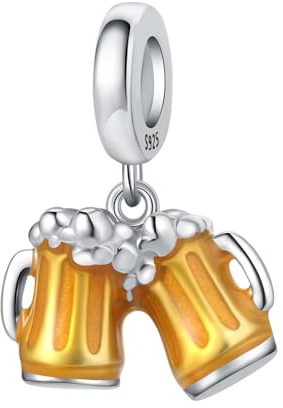 Teleye Prost Bierkrug Charme, Charme für Armband
