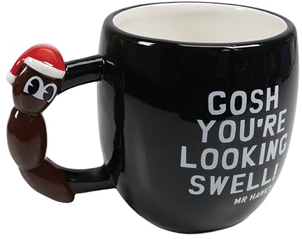 South Park Mr Hankey the Christmas Poo Ceramic Mug, Funny Coffee Mug | Official Blue Sky Studios South Park Merchandise, Large Mug for Hot Drinks, Double-Sided Funny Mug Design, Novelty Design