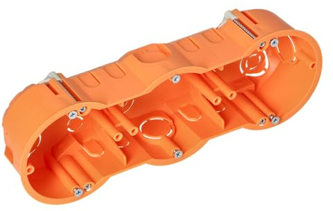 Miratic Unterputz Steckdose Platte Ø60 mm Für Gipskarton - Ideal Für Steckdosen Unterputz (dreifach)