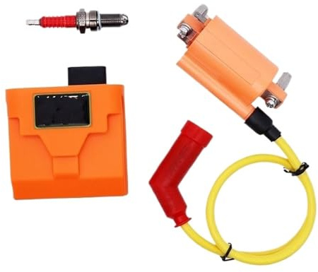 Elektrische Motorradteile Für Suzuki GN125 Motorrad Zündung Racing CDI Zündspule Zündkerze Kappe Set