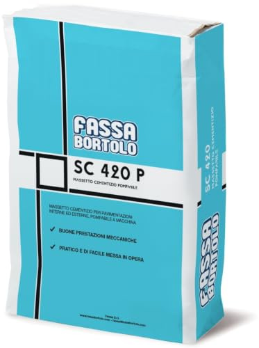 Fassa SC 420 P Massetto Cementizio Premiscelato a Secco 25 Kg