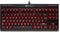 Corsair K63 Tastiera Meccanica Gaming, Cherry MX Red, Retroilluminato Rosso, Italiano QWERTY, 87 tasti, Nero