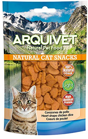 Arquivet Corazones de Pollo 50 gr, 1 Unidad (Paquete de 1)