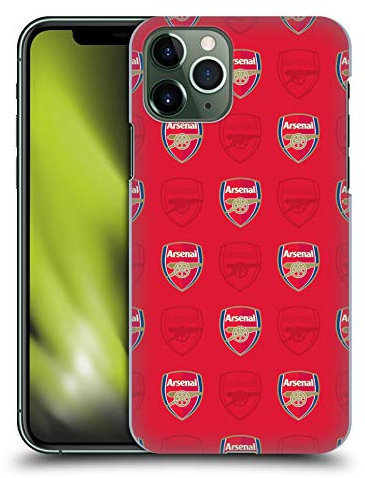 Head Case Designs Officially Licensed Arsenal FC Red Crest Patterns Hard Back Case Compatible With Apple iPhone 11 Pro