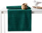 AmeliaHome Tischläufer 30x80 cm Lotuseffekt Wasserabweisend Schlangenhautmuster Achat grün Vesta