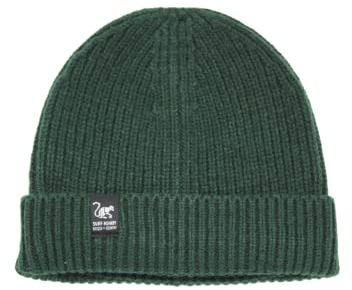 DRESSED IN MUSIC PLAY WITH ME - Surf Monkey® - Beanie Strickmütze für Herren/Damen, Einheitsgröße, Schwarz, grün, One Size