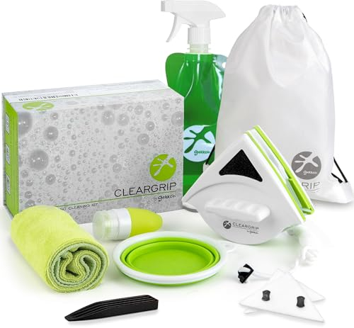 Kit de limpieza magnético de doble cara para ventanas de 20 a 30 mm