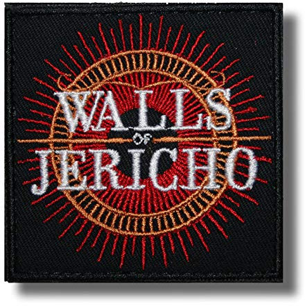 Walls of Jericho Aufnäher bestickt zum Aufbügeln
