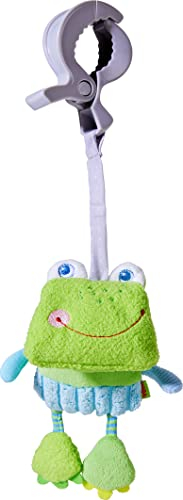 HABA 305920 - Hängefigur Frosch, Hängefigur ab 6 Monaten, grün