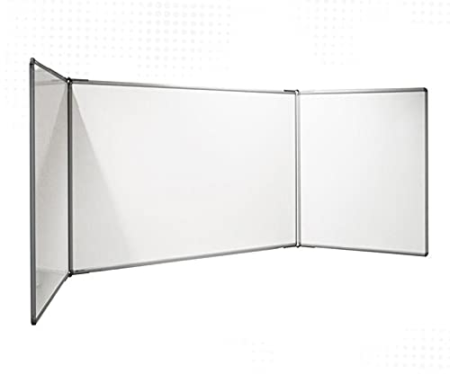 Whiteboard Pro Emailliert Flügeltafel 5-Fläche 60x90 cm | Sam Creative Whiteboard | Magnetisches Pro Design Whiteboard