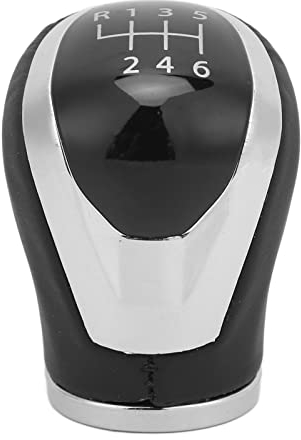 Bediffer Perilla de Palanca de Cambios para Coche ,Perilla de Palanca de Cambios de 6 Velocidades ,Perilla de Palanca de Cambios Manual para Qashqai J11 X‑Trail T32 ,interiores de automóviles