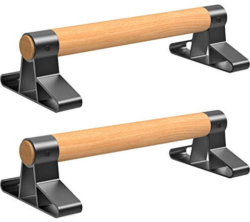 SELEWAERE Calisthenics Equipment Liegestützgriffe - Rutschfest Parallettes Handstand Griffe Robuste Push Up Bars, Liegestützbrett für Bodentraining, Handstand, Krafttraining