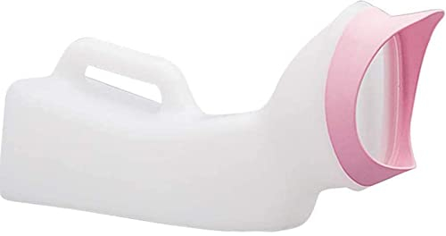 SXHMSAL Damen Urinale Mit Weichem Mund Weibliche Betturinale Ältere Patienten Urinalverdickung Adult Night Pot Urinbeutel Bettpfannen & Urinale, Rehabilitationshilfen Für Patienten,Rosa
