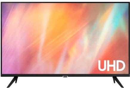 SAMSUNG Téléviseur Intelligent Crystal UHD 4K UE43AU7090UXZT Wi-FI Noir 2023