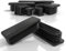 PD® Lamellenstopfen 80x30 mm für Vierkantrohr - Endkappen Rechteckig aus PE Kunststoff - Rohrstopfen zur Rohrabdeckung von Stahlrohr, Edelstahlrohr, Alurohr & Aluprofil - Rechteckstopfen - 4 Stück