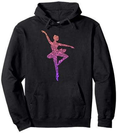 Ballerina Balletttänzerin Tanzen Damen Ballett Mädchen Pullover Hoodie