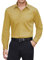J.VER Mens Casual Button Down Shirt Stretch Stain Shield Dress Shirts Long Sleeve Formal Breathable Slim Fit No Iron Men Shirts for Working Meeting Dating Yellow-M