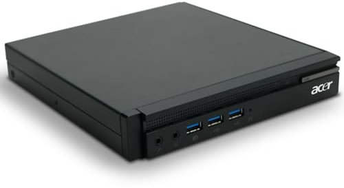 Acer Veriton N4640G Micro PC Computer Intel i7-7700T,Memoria Ram 8Gb, Disco SSD 256Gb, Windows 10 Pro (Ricondizionato)