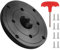 DEEFIINE pannello flangia, 4 pollici 100 mm flangia pannello frontale in legno tornio 1'' X 8 TPI piastra facciale lavorazione legno utensili accessori