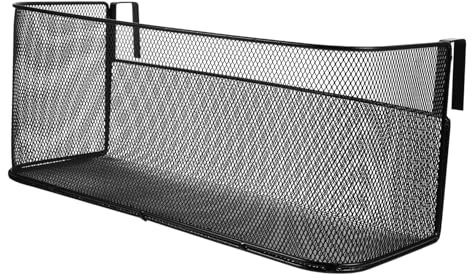 Baluue Robuster Hängekorb Aus Eisen Für Das Bett Aufbewahrungs-organizer Für Das Bett Metallgitter-design