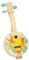 Janod - Banjo en Bois - Instrument de Musique Enfant - 3 Cordes de Rechange Incluses - Jouet d'Imitation et d'Éveil Musical - Banjo Guitare Enfant - Dès 3 Ans - J07661