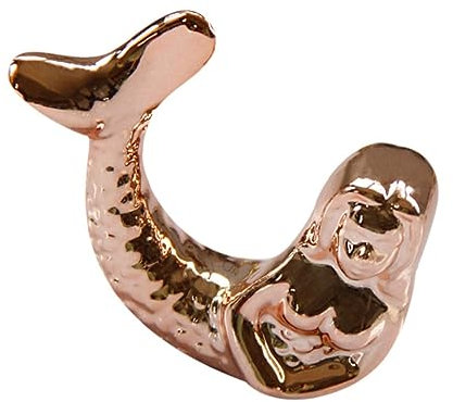 ABOOFAN Elegant Mermaid Statue Adorable Desktop Mermaid Craft Decorations Chic Ornament for Decoration Birthday