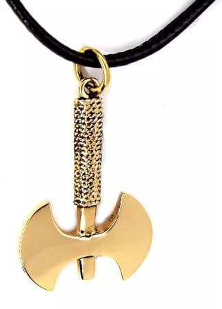 Labrys Bronze Double Axe Pendant (Based on Greek Minoan designs)