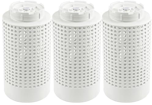 Outdoor Farm Compost Bin, 3PCS Inground Worm Composter, PVC Composter Tumble für Fische, Garnelen, Krabben, Schneckenzucht, Garten, Hof, Abwasserbehandlung/4x10 Zoll