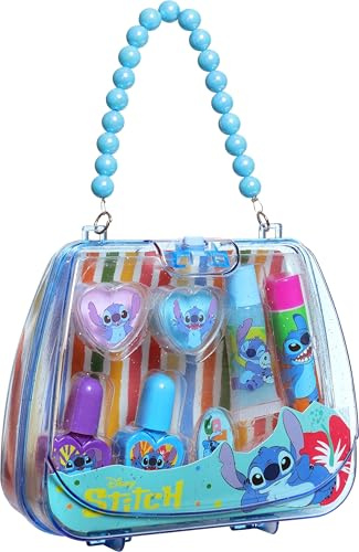 Stitch Beauty Handtäschchen für Kinder – Schminkset – Kreatives Beauty Geschenk für Mädchen
