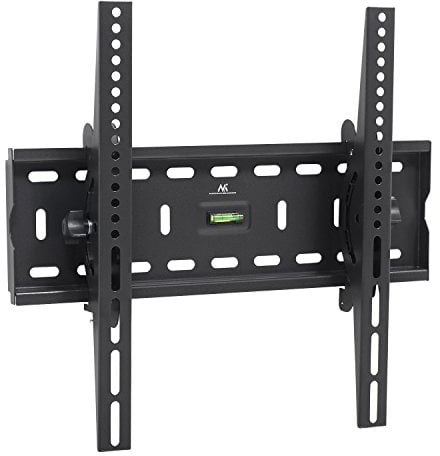 Soporte de Pared para TV televisor VESA 75x75, 100x100, 200x200, 400x400, Peso soportado 45 kg, 26- 65 Maclean MC 778, Negro