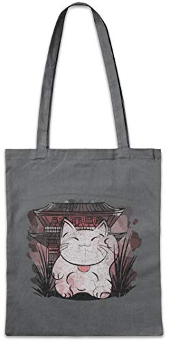 Urban Backwoods Maneki Neko VIII Hipster Bag Beutel Stofftasche Einkaufstasche